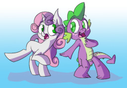 Spike My Little Pony Sweetie Belle Porn - This Is The Most Absurd Sweetie Belle X Spike Shipfic You Will Ever Read -  Fimfiction