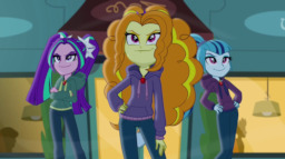 You And Anon Duel The Dazzlings Fimfiction