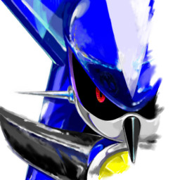 Download Metal Sonic Rocket Wallpaper