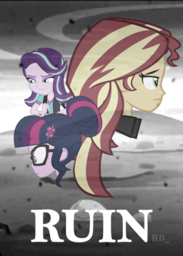 My Little Pony: Equestria Girls Sunset Shimmer, starlight, purple