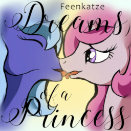 my little pony princess celestia and princess luna kiss