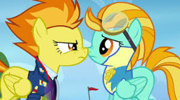 wonderbolts soarin and spitfire