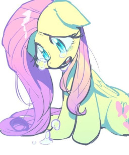 crying fluttershy