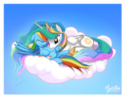 alicorn rainbow dash princess of loyalty