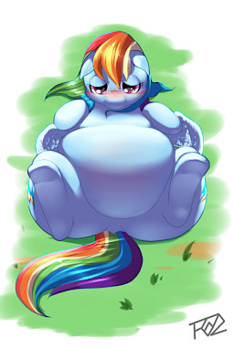 256px x 382px - Soarin Gives Rainbow Dash a Belly Rub - Fimfiction