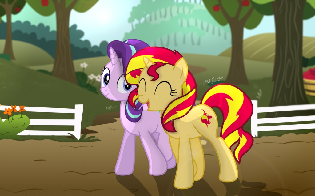 New Story: Shipping Sunset Shimmer and Starlight Glimmer? 