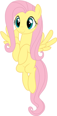 pictures of fluttershy flying