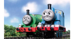 Thomas & Friends - James is a medium-sized engine.His six driving