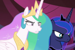 Celestia and Luna eats shit and drink piss - Fimfiction