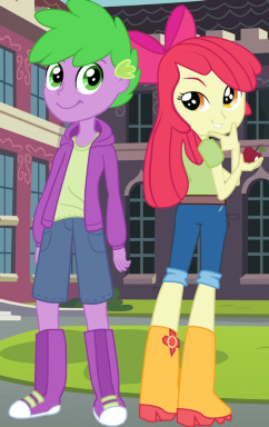 scootaloo x spike