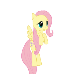 my little pony fluttershy heart