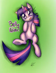 Twilight Wants a Belly Rub - Fimfiction