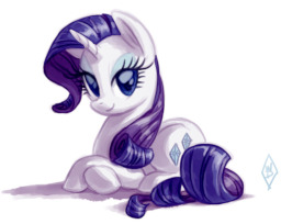 An Hour Alone with Rarity - Fimfiction