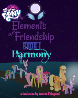 My little pony the mane 6 with elements of harmony coloring book MLP  coloring pages for kids 