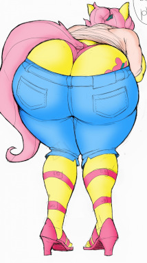 Mlp Human Version Sexy - Sexy Epilogue - Fluttershy Has A Phat Squishy Ass - Fimfiction