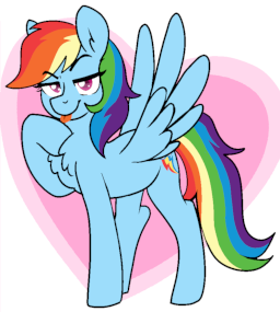 Rainbow Dash is Hitting on You - Fimfiction