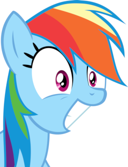 rainbow dash cool face