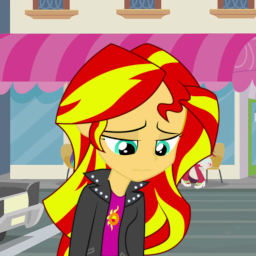 my little pony equestria girl sunset shimmer sad