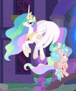 My little pony glimmer deals & glow princess celestia