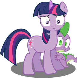Spike and Twilight... find a Porno? - Fimfiction
