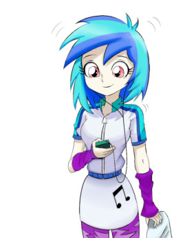 Vinyl Scratch Wins Her Day - Fimfiction