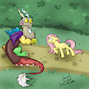 3344711 - questionable, artist:cloppy hooves, discord, spike