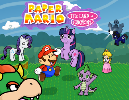 Post Chapter 2 Part 2 Paper Mario The Land Of Harmony Fimfiction - mario game over waaaaaaaaaaaa roblox id