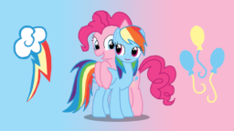 pinkie pie x rainbow dash