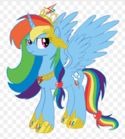 Princess Rainbow Dash - Fimfiction