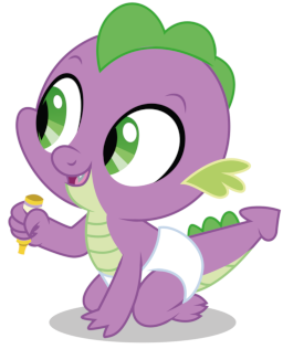 spike and rarity having a baby