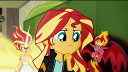 my little pony friendship is magic equestria girls sunset shimmer devil