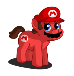 Mlp mario hot sale