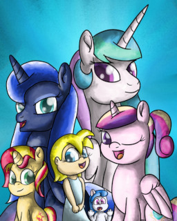 my little pony princess celestia family