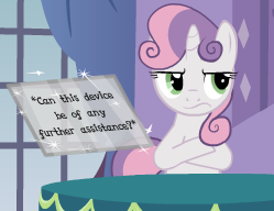 Sweetie Belle and the Tablet of Knowledge - Fimfiction
