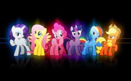 The Mane 6 play video games - Fimfiction