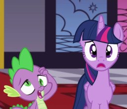 Big Mac Applejack And Spike Mlp Porn - Spike Gives Twilight 'The Talk' - Fimfiction