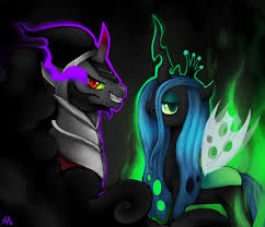 princess cadence and queen chrysalis