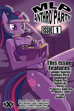 Mlp Anthro Porn - MLP Anthro Party: Issue 1 - Fimfiction