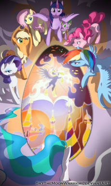 my little pony equestrian girls.the six sages