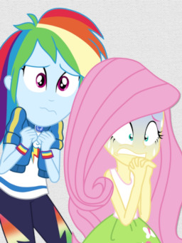 rainbow dash scared