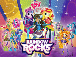 The Little Pony Legend: Rainbow Rocks - Fimfiction