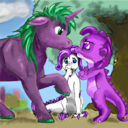 Download A Little Pony In A Field With A Box