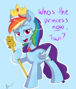 Princess Rainbow Dash - Fimfiction